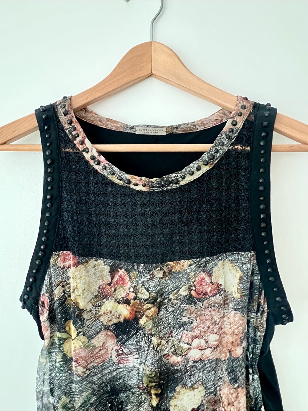 Bottega Veneta sheer sleeveless blouse